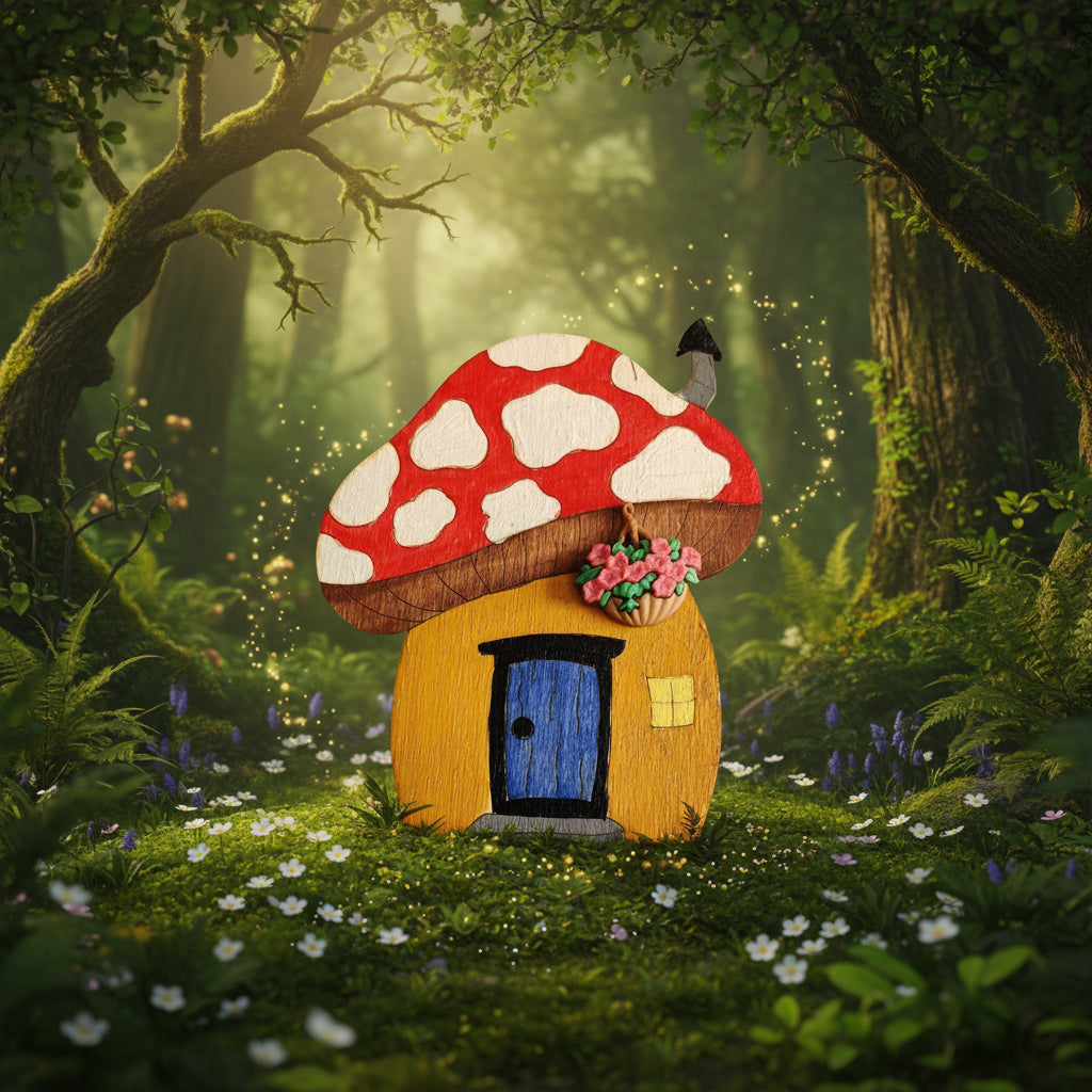 Mushroom Fairy door