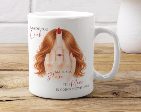 Made you Look Mug Red Head
